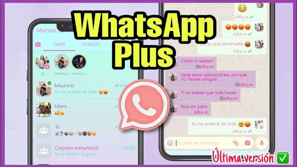 nuevo whatsapp plus versión