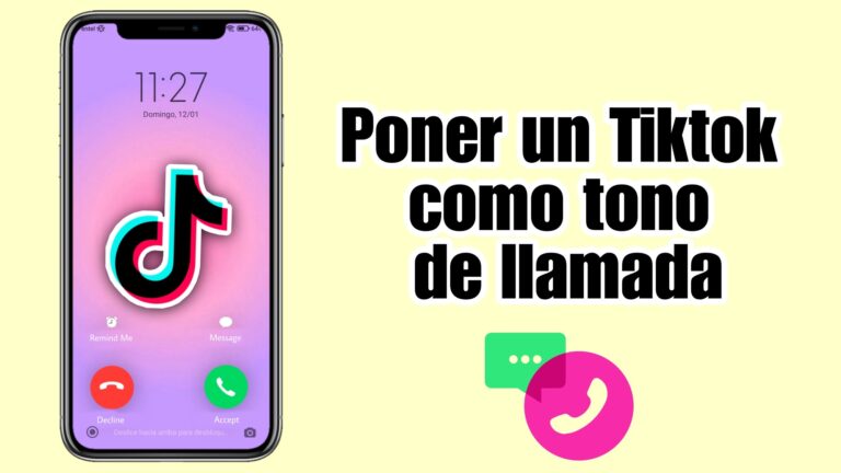 CÓMO PONER UN TIK TOK DE TONO DE LLAMADA EN TU CELULAR